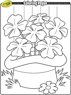FREE Printable Shamrock Templates: For Coloring or St Patricks Day