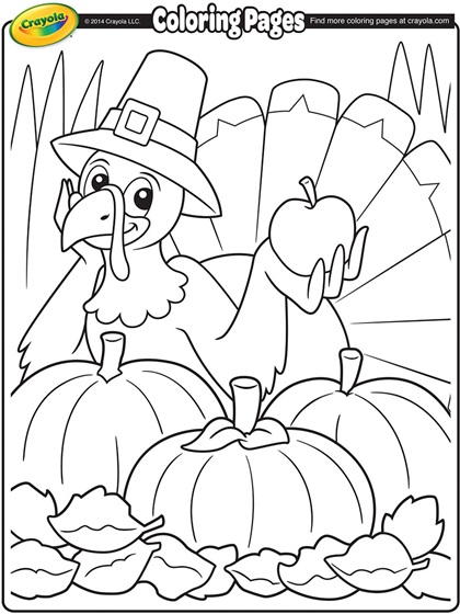 turkey coloring page