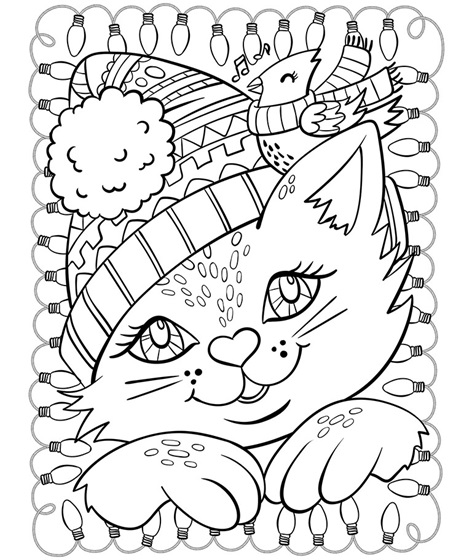 63 Top Coloring Pages Cats Images & Pictures In HD