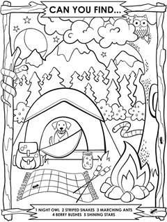 Summer, Free Coloring Pages
