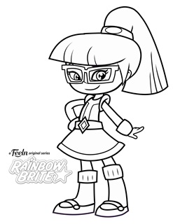 rainbow brite printable coloring pages