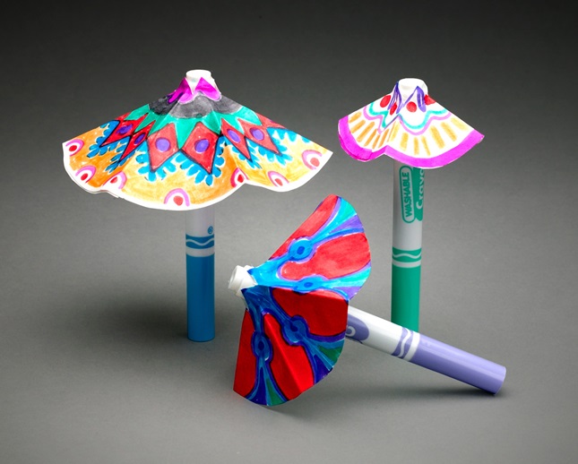 Sunny Umbrella Party Favors Craft | crayola.com