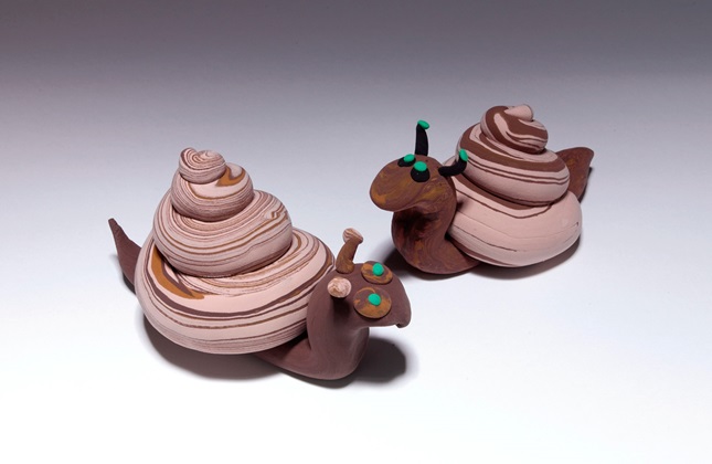 Swirly Model Magic® Snails Craft | crayola.com