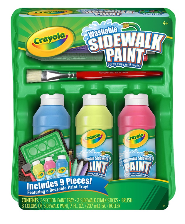Sidewalk Paint Tray Product | crayola.com
