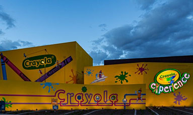 Exterior of Crayola Experience Chandler, AZ