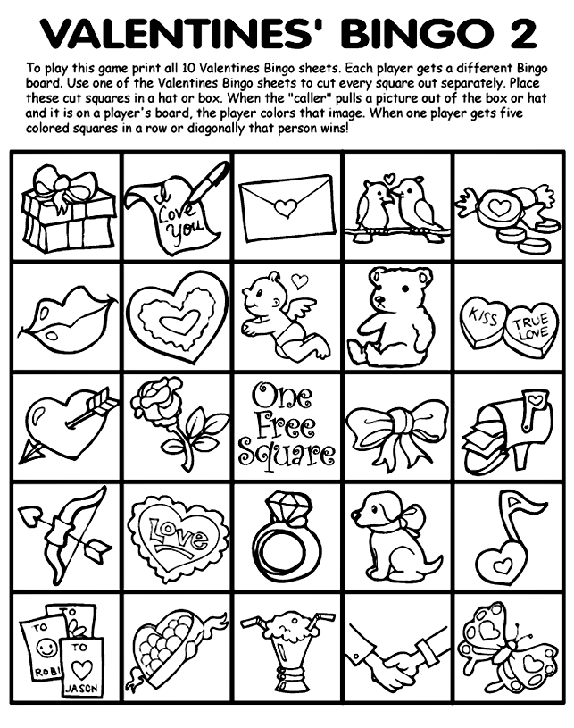 Valentines' Bingo 2