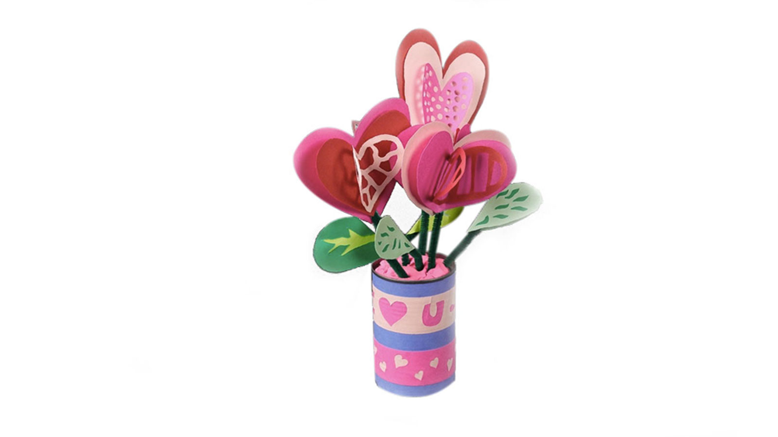 Bunches of Love Heart Bouquet