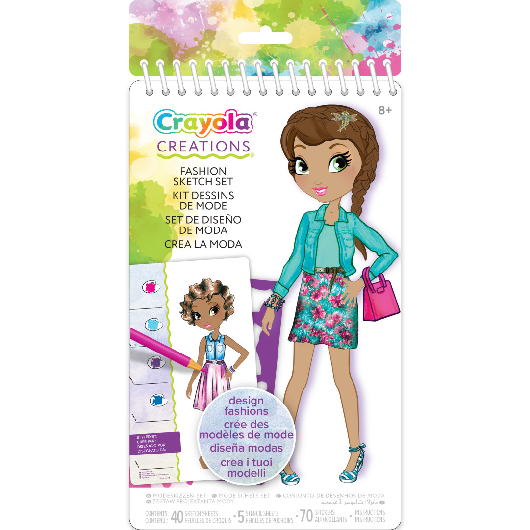Creations® - Fashion Sketch Set Front view