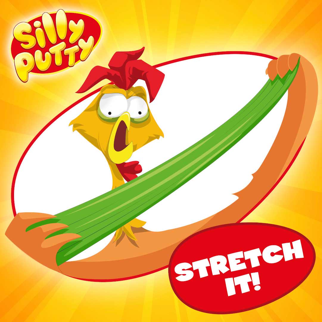 Silly Putty Original. Stretch It!