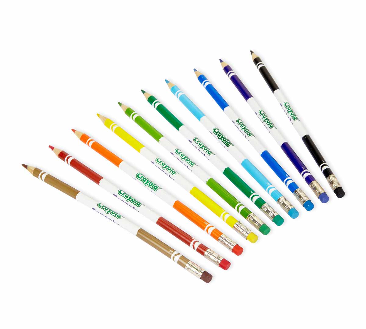 Erasable colored pencils  10 count contents.