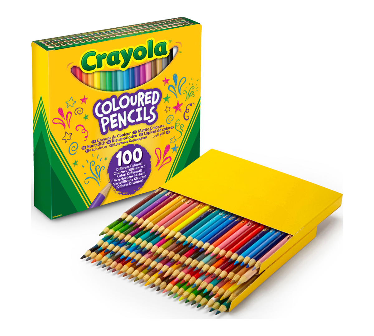 Colored Pencils  100 Count Swatches