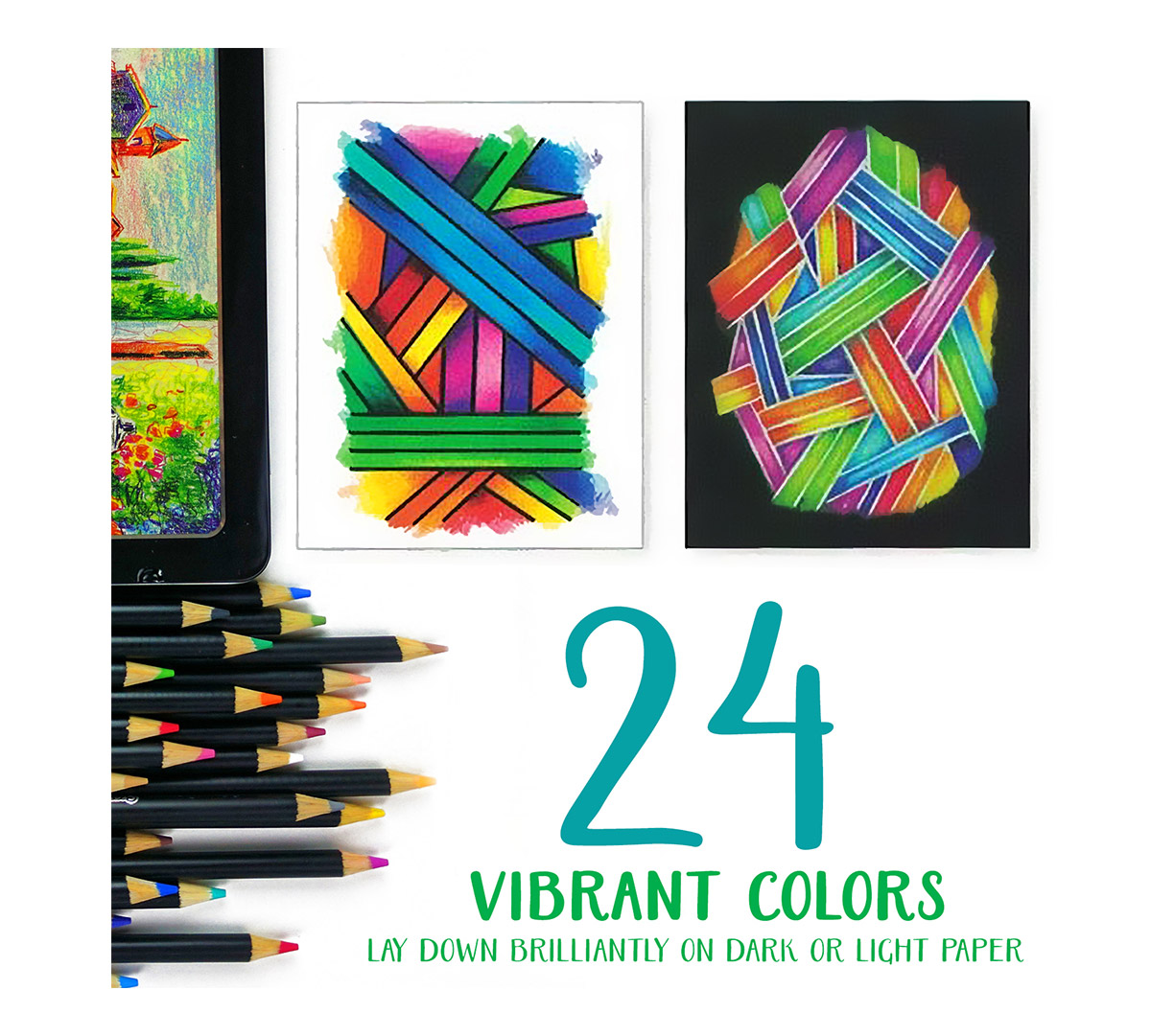 Signature Series Blend and Shade Colored Pencils Features