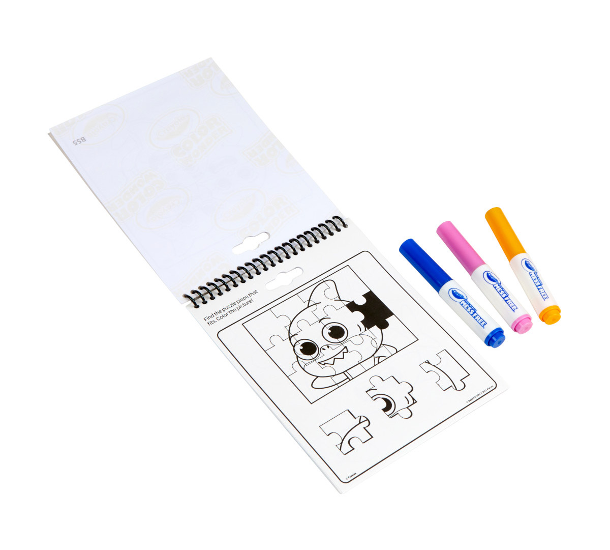 Color Wonder Activity Pad Baby Shark Big Show open activity pad and markers