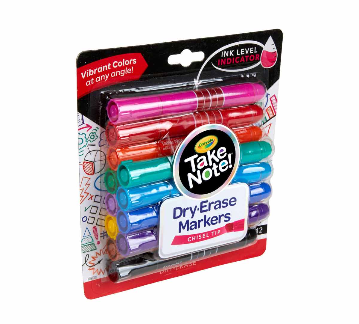 Take Note Dry Erase Markers left side view