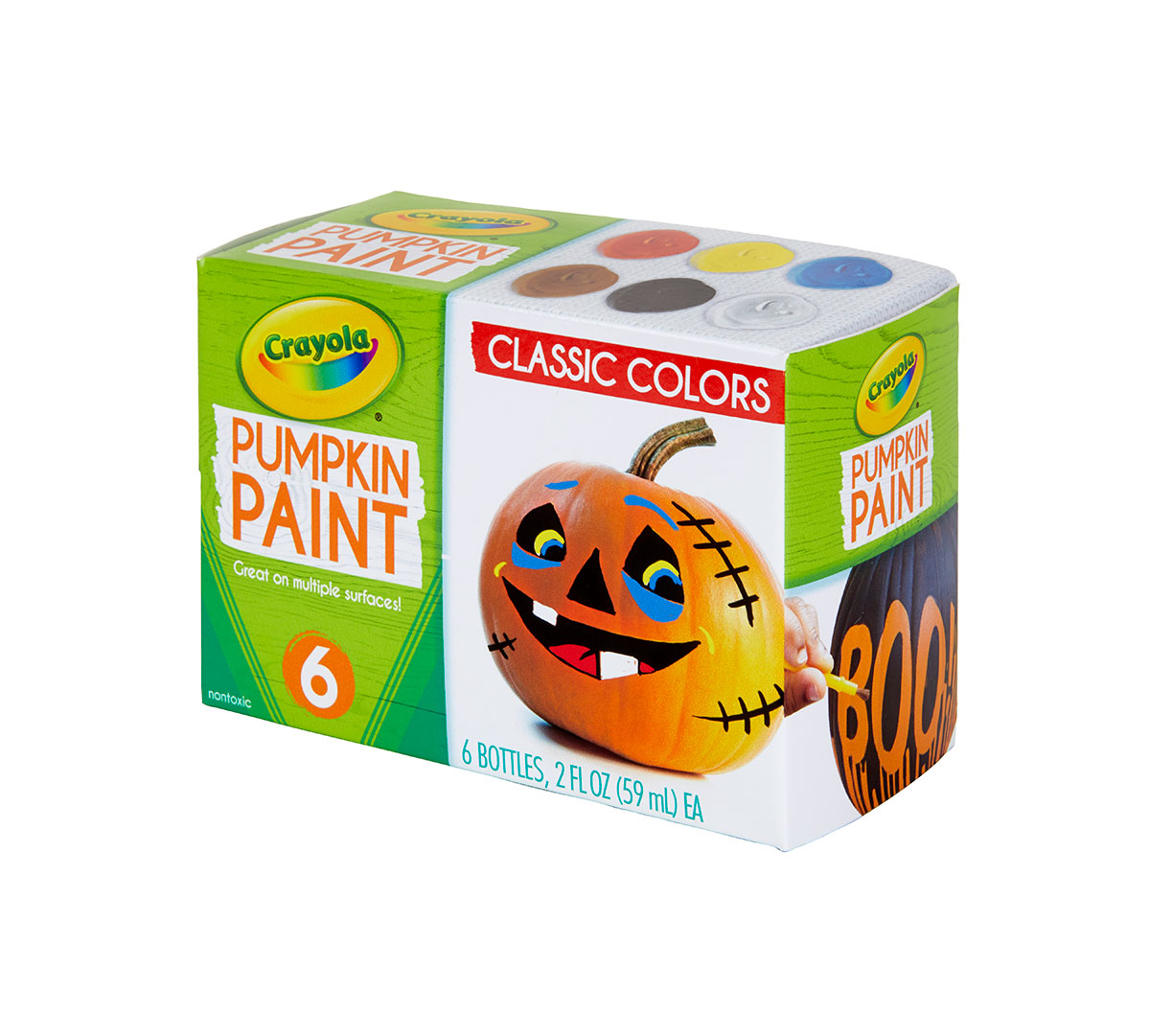 Acrylic Pumpkin Painting Set  Classic Colors