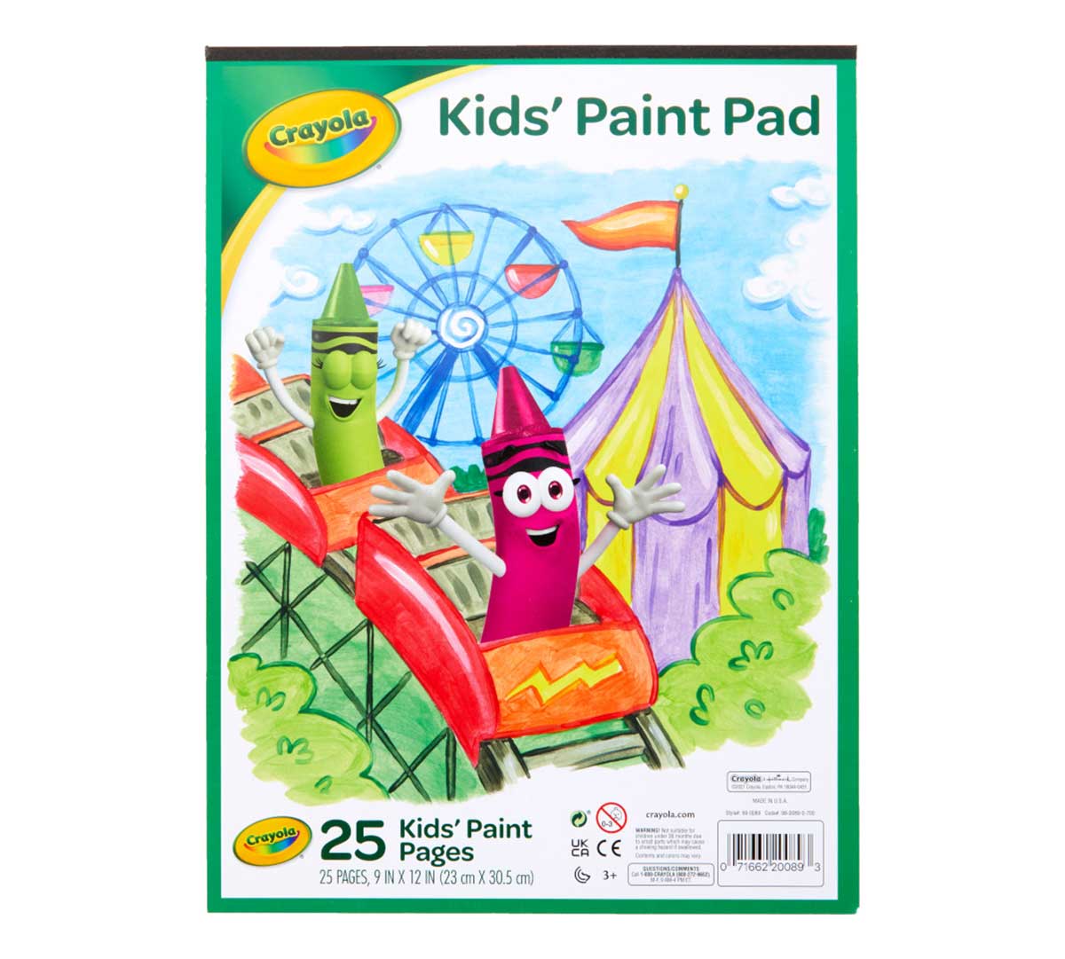 Painting Paper Pad  25 Sheets Front of Paper Pad