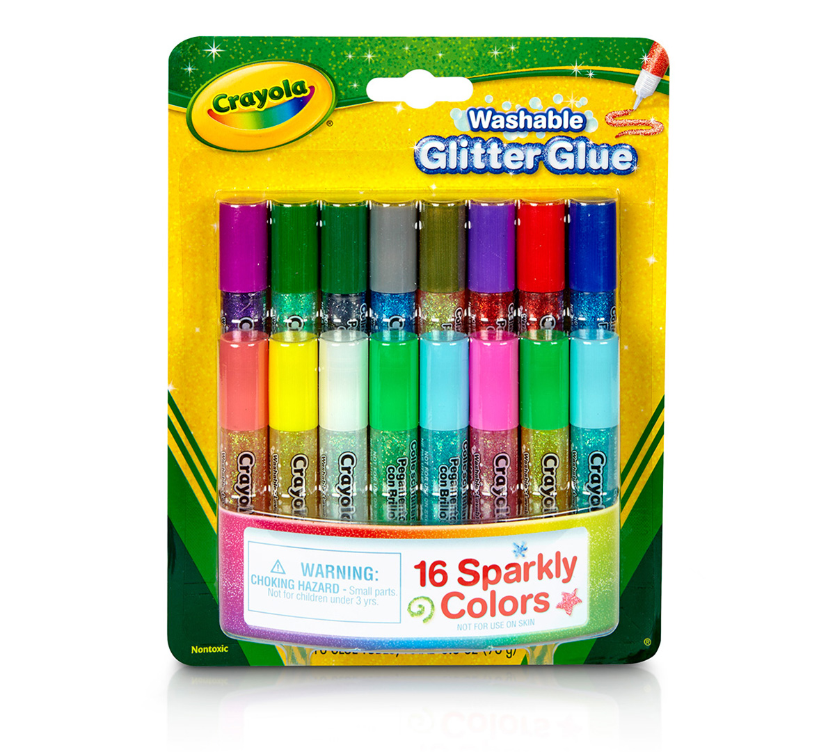 Washable Glitter Glue front