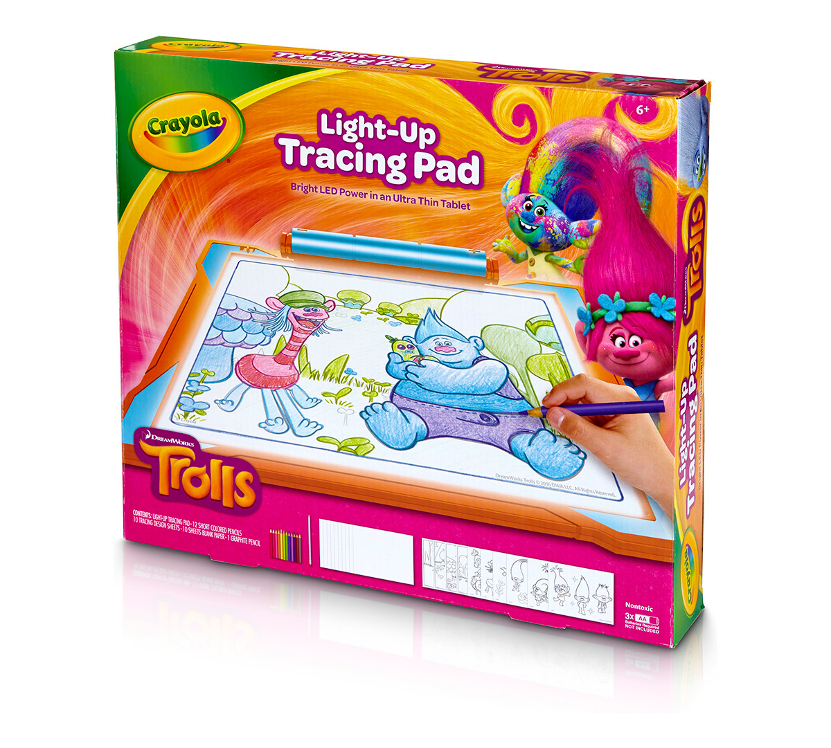 Trolls Light Up Tracing Pad