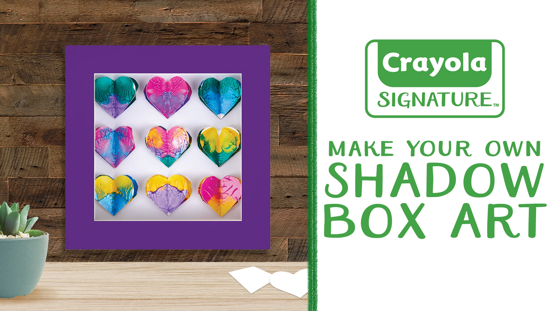 Signature Shadow Box Frame Craft Kit