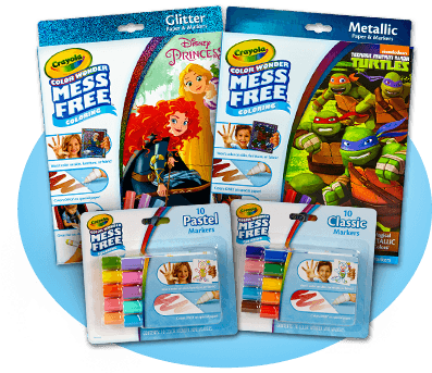 Download Crayola | Mess Free Color Wonder | #MessyKids Contest