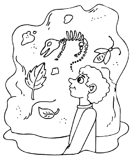 Fossil Coloring Pages 9