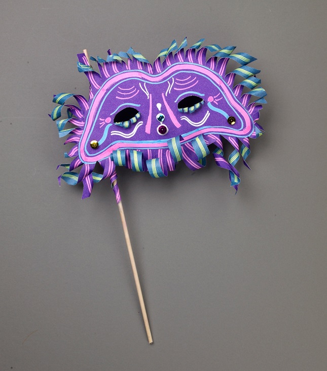 Double the Merriment Mardi Gras Masks | crayola.com