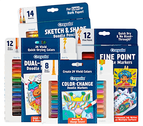 Crayola - The new school year is fast approaching - here's to